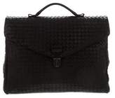 Thumbnail for your product : Bottega Veneta Intrecciato Leather Briefcase brown Intrecciato Leather Briefcase