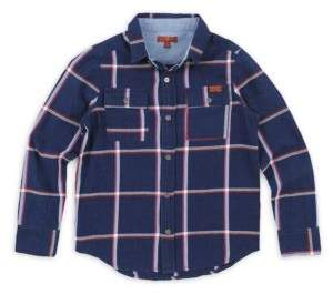 7 For All Mankind Toddler's, Little Boy's & Boy's Plaid Button-Down Shirt