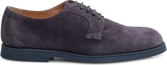 Doucal's Panelled Lace-Up Shoes
