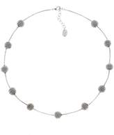 Thumbnail for your product : Monet Spirals silver ball necklace