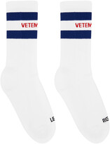 Thumbnail for your product : Vetements White Reebok Edition Classic Socks