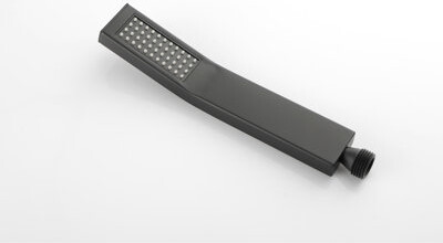 BoudoirBloom Height Adjustable Handheld Shower With 59-Inch Long Hose And Matte Black Surface Head