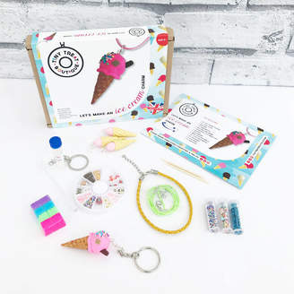 Tiny Treat Boutique Ice Cream Themed Jewellery Making Craft Kit