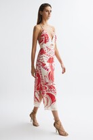 Thumbnail for your product : Reiss Abstract Print Maxi Dress