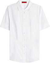 Thumbnail for your product : HUGO Short Sleeved Cotton Shirt