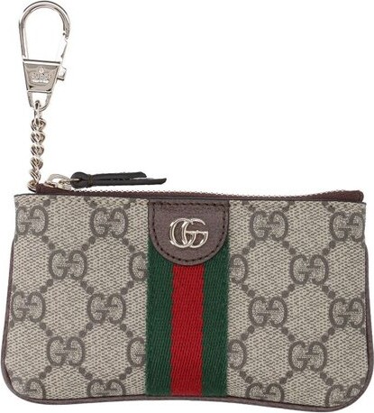 Gucci Web GG Zip Wallet
