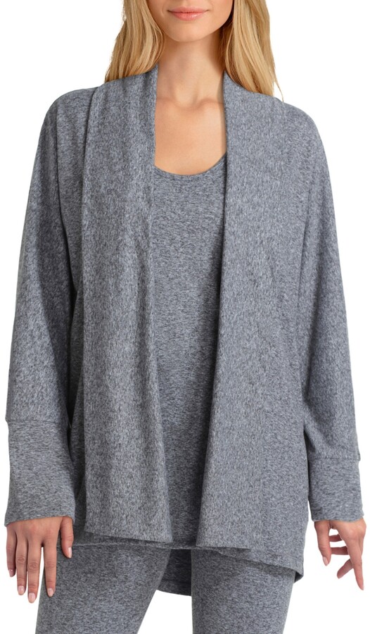 grey knit jacket