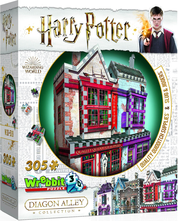 Wrebbit Harry Potter Diagon Alley Collection Quidditch Supplies and
