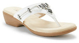 Thumbnail for your product : Rialto RialtoTM "Kismet" Embossed Thong Sandals