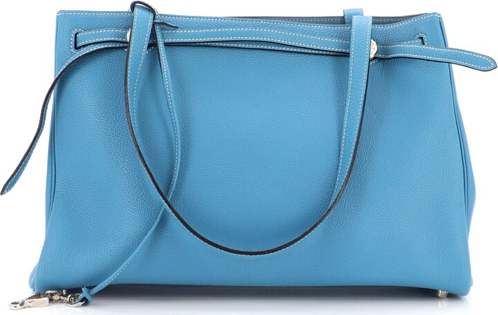 Hermes Picotin Cargo 18 in Bleu Royal Toile and Bleu Egee Swift with  Palladium Hardware - ShopStyle Tote Bags