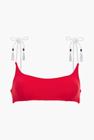 Thumbnail for your product : Emma Pake Tasseled Bikini Top