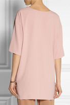 Thumbnail for your product : DKNY Satin-crepe tunic