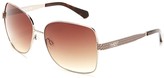 Thumbnail for your product : Kenneth Cole Reaction Women's Brown Metal Sunglasses