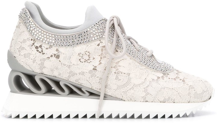 trainers with wedge sole