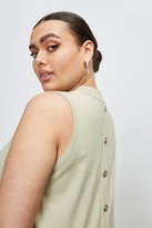 Thumbnail for your product : Karen Millen Curve Button Back Sleeveless Knit Top