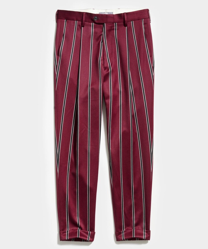 Burgundy Pants Mens Dress Pants | ShopStyle