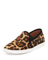 Thumbnail for your product : Joie Kidmore Leopard-Print Calf Hair Slip-On