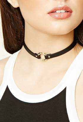 Forever 21 Faux Leather Choker