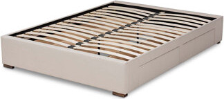 Latitude Run Hewson Upholstered Low Profile Storage Platform Bed