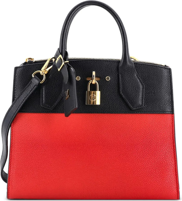 Louis Vuitton Pre-Owned City Steamer Handbag Leather PM satchel