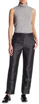 Thumbnail for your product : NATIVE YOUTH Metallic Jacquard Cigarette Pants