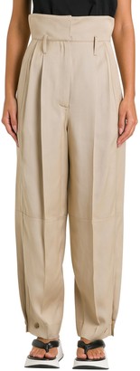 high waisted military trousers