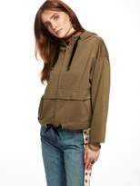 Thumbnail for your product : Scotch & Soda Hooded Velvet Tape Sweater