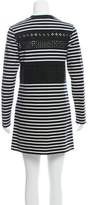 Thumbnail for your product : Thakoon Striped Lace-Accented Mini Dress