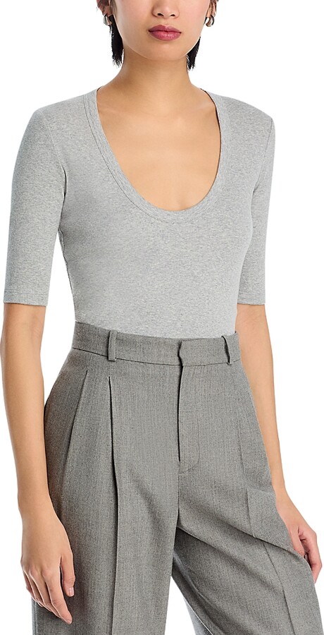 Fabiana Filippi Scoop Neck Tee