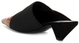Thumbnail for your product : Mercedes Castillo Joilette croc-effect leather mules