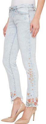 Blank NYC Denim Embroidered Skinny in Late Bloomer Women's Jeans