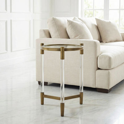 Cortesi Home 3 Legs End Table