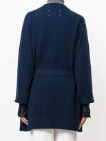 Thumbnail for your product : Maison Margiela reversible tie front cardigan