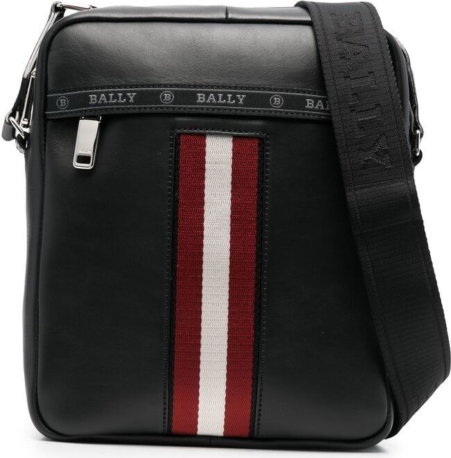 leather messenger bag, Bally
