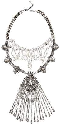 Very Statement Chain Drop Layered Necklace