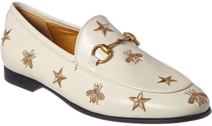 gucci bee loafers womens
