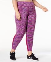 Thumbnail for your product : Ideology Plus Size Space-Dyed High-Rise Leggings, Created for Macy's