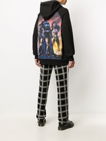 Thumbnail for your product : MJB Marc Jacques Burton Black Graphic-Print Hoodie