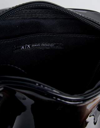 Armani Exchange Black Cross Body Bag