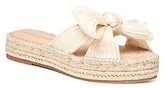 Thumbnail for your product : Loeffler Randall Juniper Pleated Knot Espadrille Slip-On Sandals