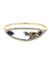 Thumbnail for your product : Alexis Bittar Crystal Spike Tension Bangle