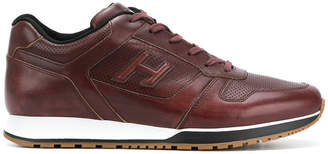 Hogan logo embossed sneakers