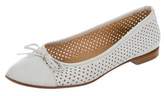 Thumbnail for your product : Carlo Pazolini Perforated Cap-Toe Flats