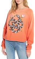 Thumbnail for your product : Wildfox Couture Snake Charmer Monte Crop Sweatshirt