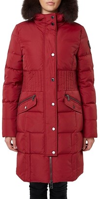 Red Parka With Fur Trim | Shop the world's largest collection of fashion |  ShopStyle