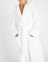 Thumbnail for your product : The White Company Hooded hydrocotton robe