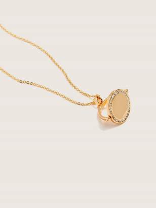 Addition Elle 14K Gold Plated Necklace with Charm
