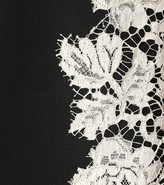 Thumbnail for your product : Valentino crepe and lace minidress