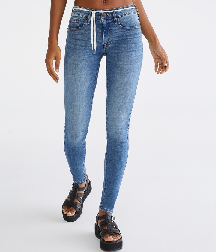 Seriously Stretchy Super High-Rise Ankle Jegging