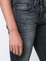 Thumbnail for your product : R 13 Skinny Cropped Jeans